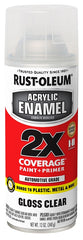 Rust-Oleum Automotive 271913 Automotive Spray Paint, Gloss, Clear, 12 oz, Can