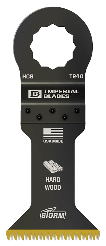 Imperial Blades SuperCut IBSCT240-1 Oscillating Blade, 1-3/4 in, TiN Coated HCS