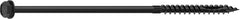Camo 0365264 Structural Screw, 5/16 in Thread, 8 in L, Hex Head, Hex Drive, Sharp Point, PROTECH Ultra 4 Coated, 50