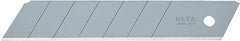 OLFA 5008 Knife Blade, 25 mm, Carbon Steel, 7-Point