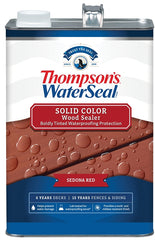 Thompson's WaterSeal TH.093201-16 Waterproofing Stain, Sedona Red, 1 gal