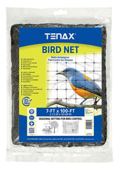 Dalen 2A220063 Protective Netting, 100 ft L, 7 ft W, Square Mesh, 3/4 in Mesh, Polypropylene, Black