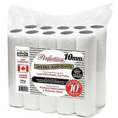 BENNETT LINT FREE 10MM Roller Refill, 10 mm Thick Nap, 240 mm L, Fabric Cover