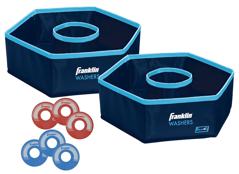 Franklin Sports 51600 Starter Washer Set, 6 years, Plastic/Steel, Blue/Red