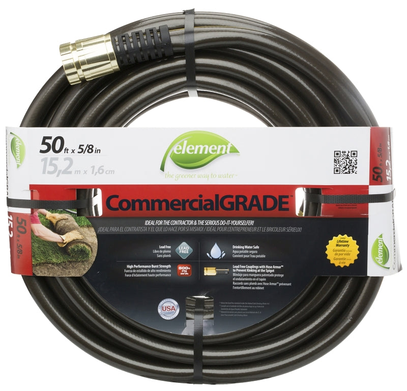 Swan ELIH58050 Garden Hose, 50 ft L, Female