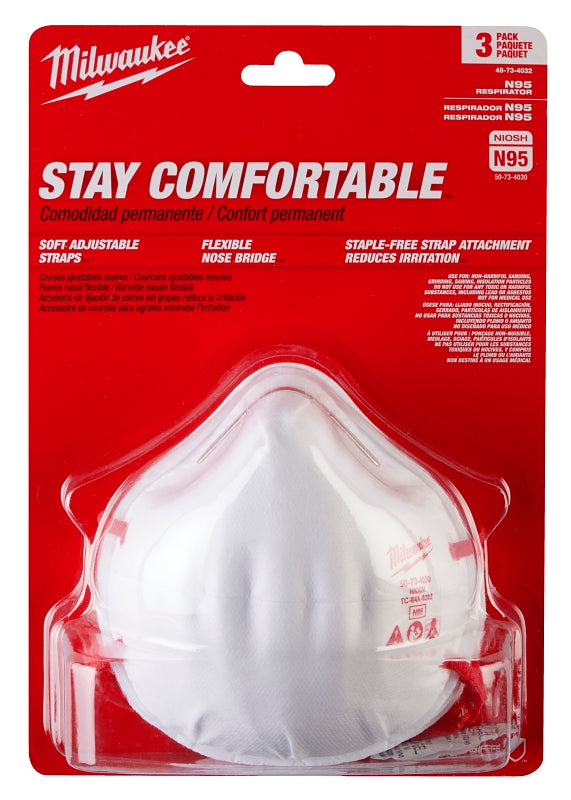 RESPIRATOR N95 UNVALVED