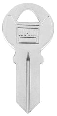 Hy-Ko 11010AM4 Key Blank, Brass, Nickel-Plated, For: American AM4 Locks