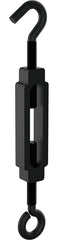 National Hardware N820-120 Turnbuckle, 90 lb Working Load, 1/4 in Thread, Hook, Eye, 7-1/2 in Take-Up, Steel