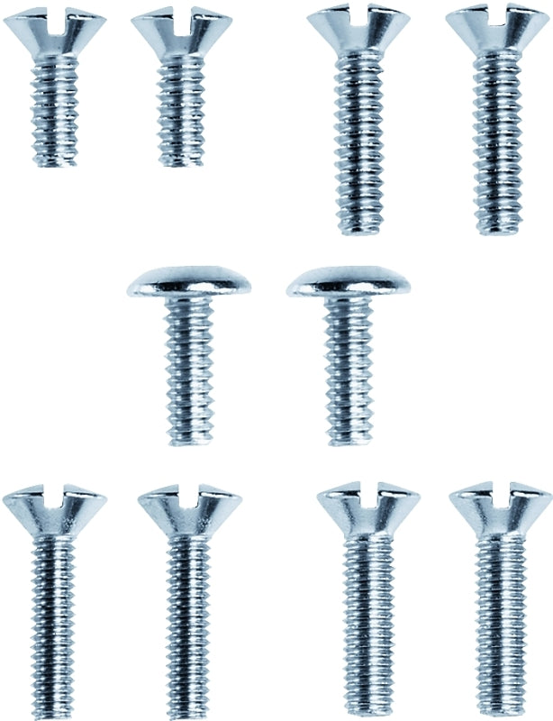 Danco 88356 Faucet Handle Screw Kit, Stainless Steel, Chrome Plated