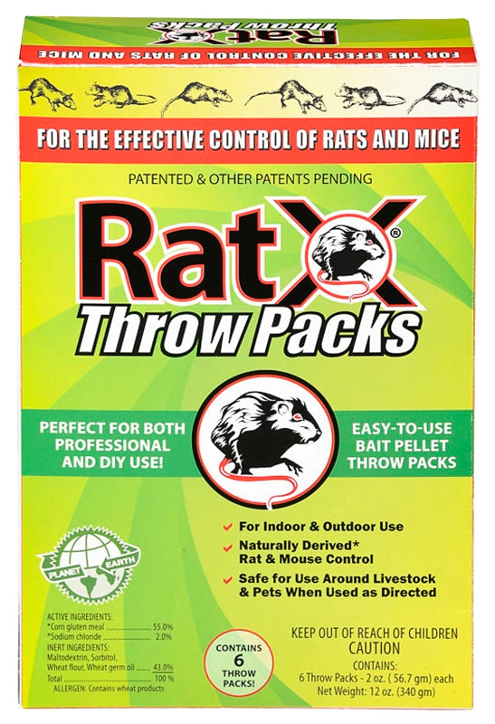 RatX 620103 Rat Killer, 12 oz Box