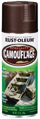 Specialty 1918830 Camouflage Spray Paint, Ultra Flat, Earth Brown, 12 oz, Can