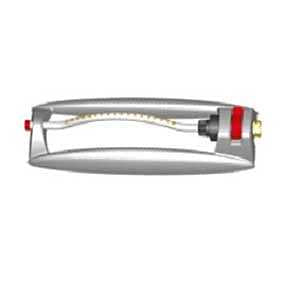 Rainwave RW-PO2800/RW-9280 Oscillating Sprinkler, Metal