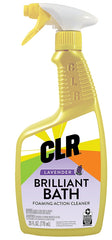 CLR BB26-6-LV Brilliant Bath Cleaner, 26 oz Bottle, Liquid, Lavender, Clear/White