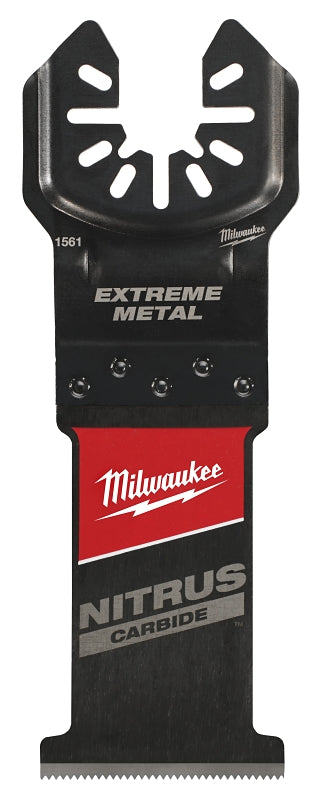 Milwaukee NITRUS CARBIDE 49-25-1561 Oscillating Multi-Tool Blade, 1-3/8 in D Cutting, Carbide