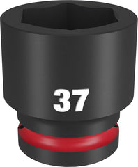 Milwaukee SHOCKWAVE Impact Duty 49-66-6396 Impact Socket, 21 mm Socket, 3/4 in Drive, Hex, Square Drive, 6 -Point