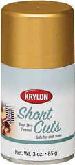 Krylon KSCS029 Craft Spray Paint, High-Gloss, Gold Leaf, 3 oz, Can