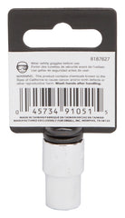 Vulcan MT6498836 Drive Socket, 10 mm Socket, 3/8 in Drive, 6-Point, Chrome Vanadium Steel, Chrome