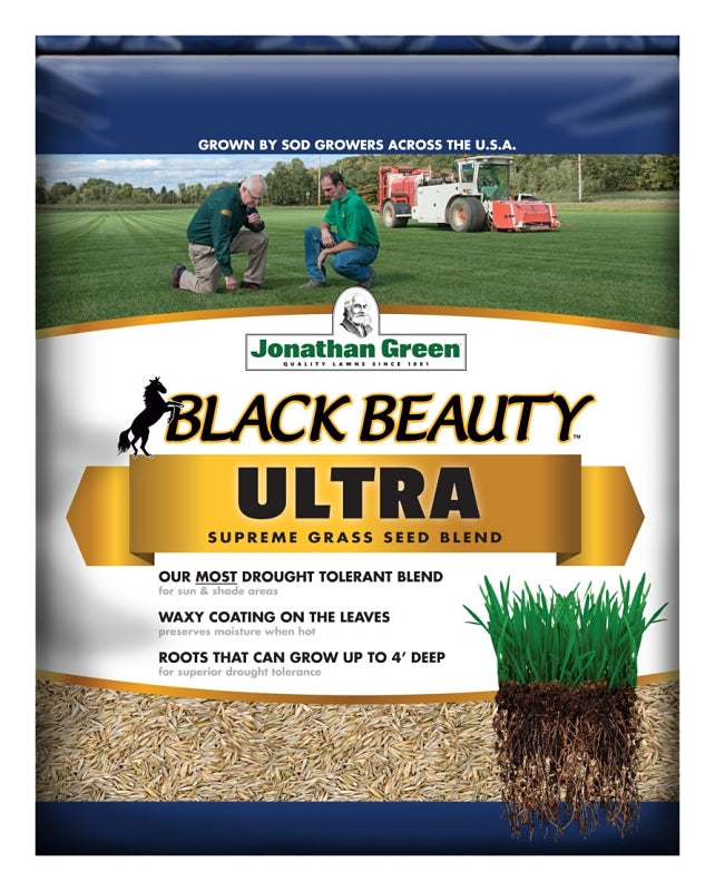 Jonathan Green Black Beauty 10324 Ultra Grass Seed Mix, 50 lb Bag