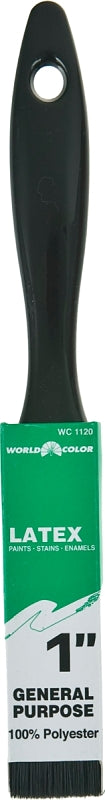 Linzer 1120-1 Paint Brush, 1 in W, 2-1/4 in L Bristle, Polyester Bristle