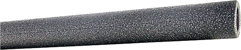 Quick R 30780U Pipe Insulation, 1/2 in Dia, 6 ft L, Polyethylene, Charcoal
