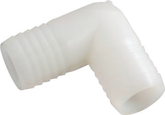 Anderson Metals 53765-04 Hose Elbow, 90 deg Angle, 1/4 in, Barb, Nylon