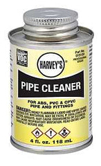 Harvey 19100-24 Pipe Cleaner, Liquid, Clear, 4 oz Can