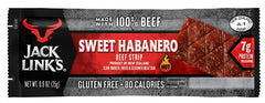 Jack Link's 10000028692 Beef Steak Strip, Sweet Habanero Flavor