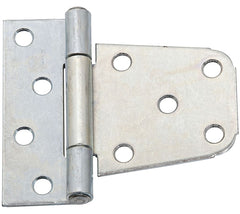 National Hardware N220-137 Gate Hinge, 4-1/4 in W Frame Leaf, 1.56 in H Frame Leaf, Steel, Zinc, Tight Pin, 48 lb