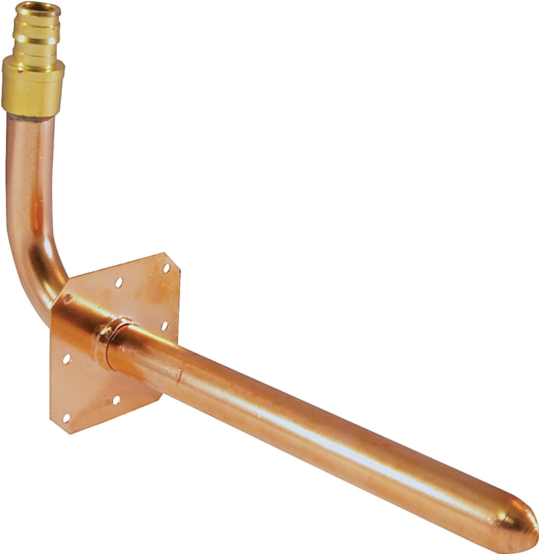 Apollo Valves ExpansionPEX Series EPXSTUBWE12 Stub-Out, 1/2 in, Barb, Copper, 200 psi Pressure