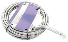 Moen M-Line Series M7924 Drain Auger, 1/4 in Dia Cable, 25 ft L Auger/Cutter