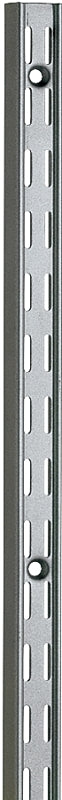 Knape & Vogt 82 TI 78 Shelf Standard, 450 lb, 14 ga Thick Material, 1-1/16 in W, 78 in H, Steel, Titanium