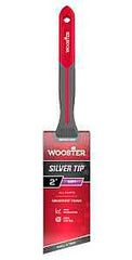 Wooster Silver Tip GRIPTECH MAX Series G5221-2 Paint Brush, 2 in W, Soft Angle Brush, 2-5/8 in L Bristle, Sash Handle