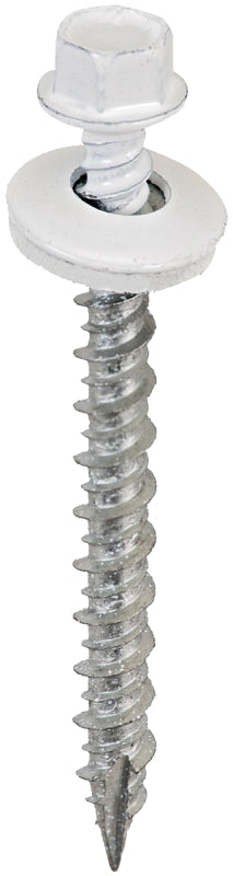 Acorn International SW-MW2BW250 Screw, #9 Thread, High-Low, Twin Lead Thread, Hex Drive, Self-Tapping, Type 17 Point