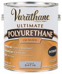 Varathane 9131 Polyurethane, Liquid, Clear, 1 gal, Can