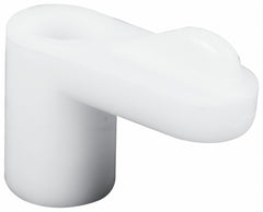 Make-2-Fit PL 7775 Window Screen Clip with Screw, Plastic, White