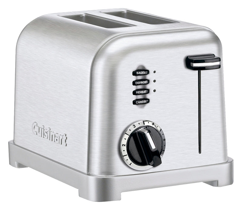 Cuisinart CPT-160 Toaster, 2 Slice/Hr, Stainless Steel