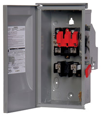 Siemens LF211NU Safety Switch, 2 -Pole, 30 A, 240 V, Lug Terminal