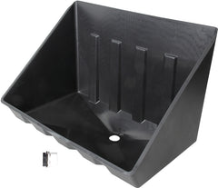 Camco 11470 Water Heater Drain Pan, Plastic, For: 20-1/2 in W x 13 in D Gas or Electric Tankless Water Heaters