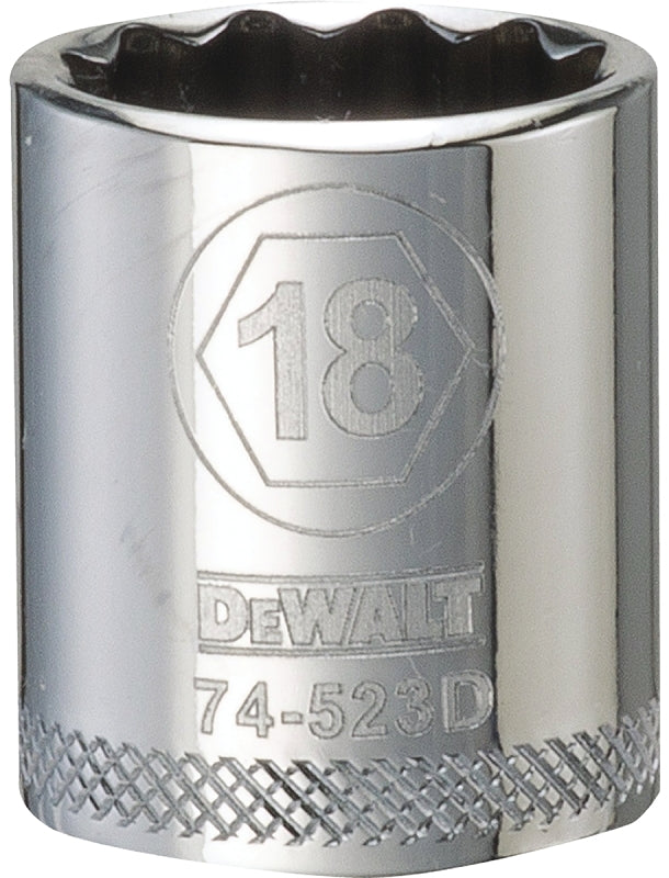 DWMT74523OSP SOCKET 3/8DR 18MM