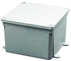 Carlon E989NNJ-CAR Molded Junction Box, PVC, Surface Mounting