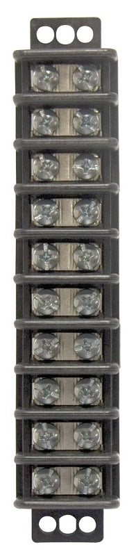 GB GTB-410 Terminal Block, 600 V, 30 A, 10 -Pole, 2 -Row