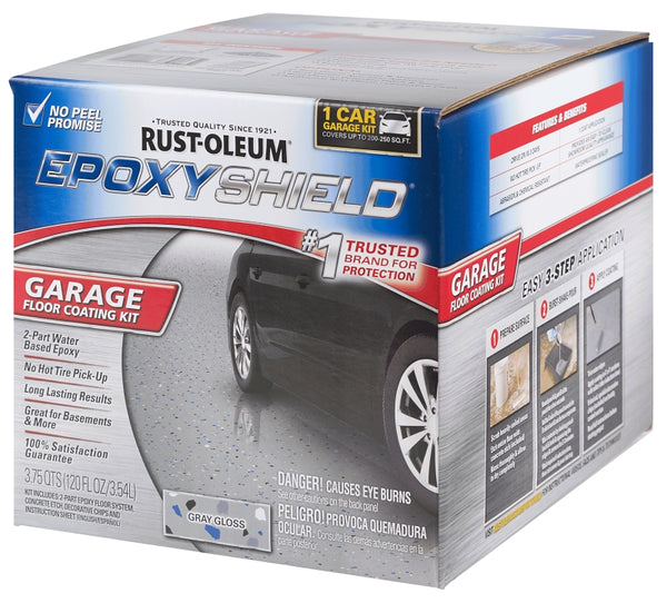 Rust-Oleum 251965 Epoxy Coating Kit, Gloss, Gray – Jamaica