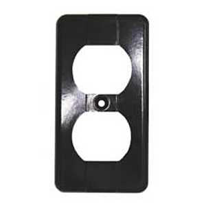 37161-710 BLACK WALLPLATE 1-DP