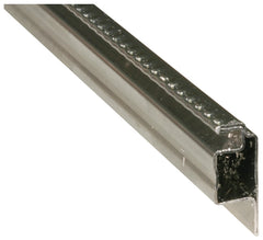Make-2-Fit PL 15730 Screen Lip Frame, Aluminum, Mill, For: Windows Without Screen Mounting Channels