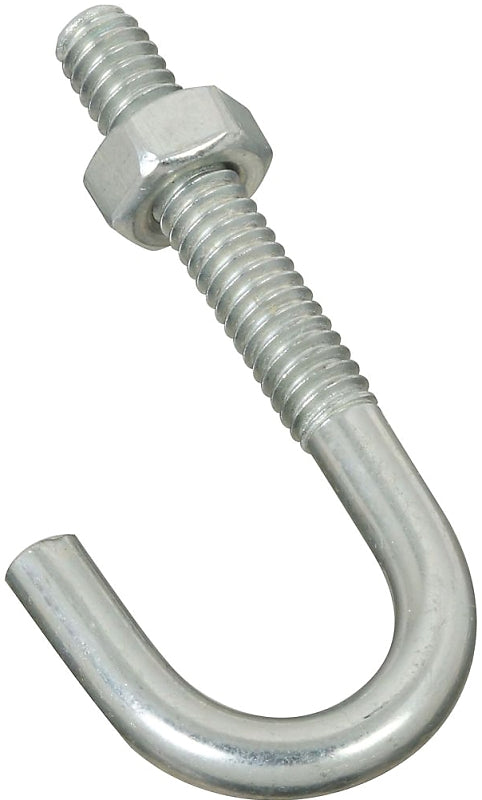 BOLT J-HOOK 1/4X2-5/16IN ZINC