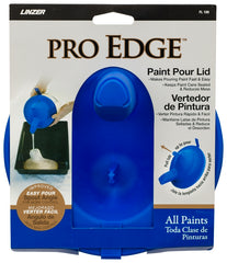 Linzer FL100 Pro Edge Paint Pour Lid, Plastic, Blue