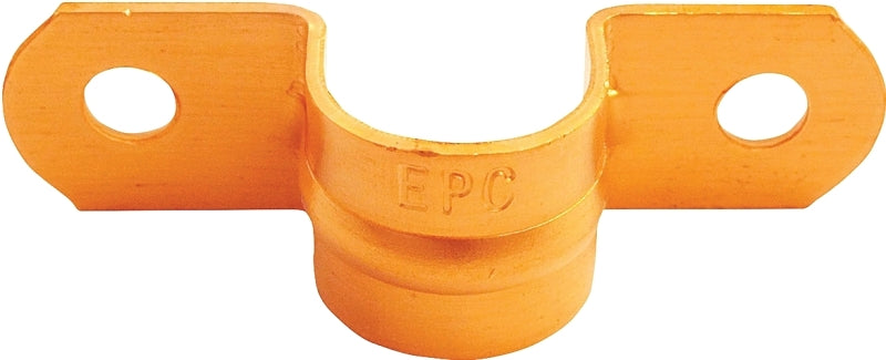 Elkhart Products 83003 Tube Strap, 1/2 in Opening, Copper