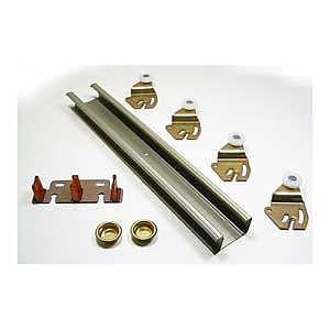 Johnson Hardware 1166 Series 1166G602 Door Hardware Set, 59 in L