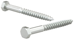 HLZ14112L BOLT HX LAG ZN 1-1/2