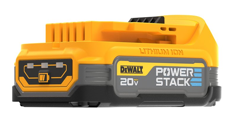 DeWALT POWERSTACK DCBP034-2 Compact Battery, 20 V Battery, 1.7 Ah